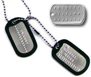 Ihre Dogtags mit persönlicher Prägung!